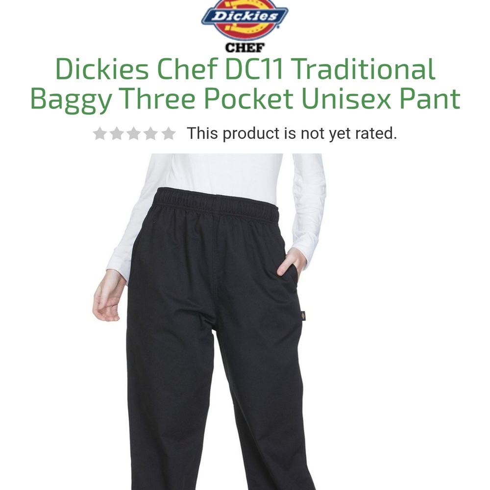 Dickies Black And White Stripe Cargo Pants